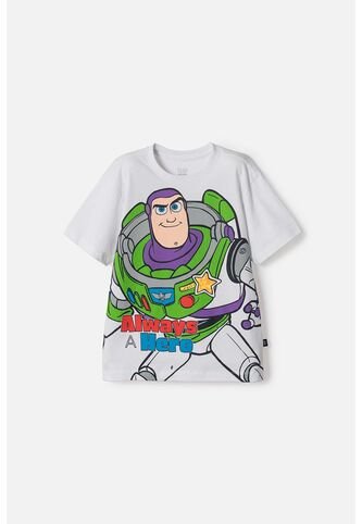 Camiseta De Toy Story Manga Corta Blanco Para Niño 10 Disney