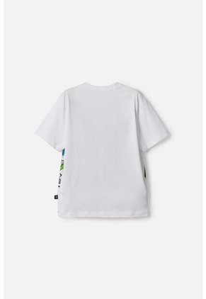 Camiseta De Toy Story Manga Corta Blanco Para Niño 10