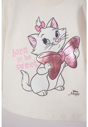 Conjunto De La Gata Marie Con Pantalón Largo Para Bebé Niña 6-9