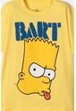 Camiseta De Los Simpson Manga Corta Amarillo Para Niño 8 de Disney