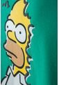 Buzo De Los Simpson Cerrado Verde Para Hombre S de Disney