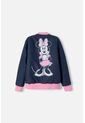 Chaqueta De Minnie Mouse Azul Con Ajuste De Cierre Para Niña 10 de Disney