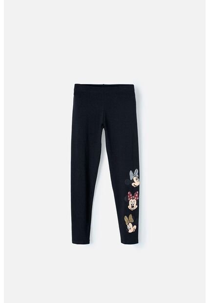 Leggins De Minnie Mouse Negro Para Niña 4