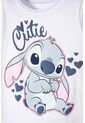Conjunto De Stitch Con Short Multicolor Para Niña 2T A 5T 5T de Disney