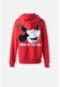 Buzo De Mickey Mouse Cerrado Rojo Para Mujer S de Disney