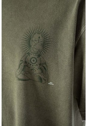 Camiseta De Los Simpsons Oversized Fit Para Hombre XS