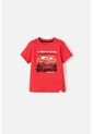 Camiseta De Cars Cuello Redondo Roja Para Niño De 2T A 5T 4T de Disney
