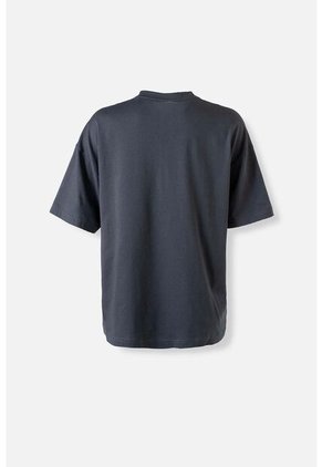 Camiseta De Mickey Mouse Manga Corta Gris Para Mujer L