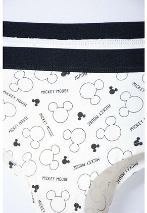 Pack X2 Panties De Mickey Mouse Negro Y Blanco Para Mujer S