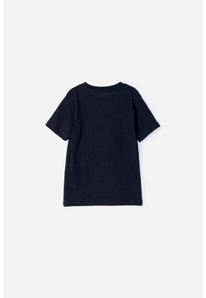 Camiseta De Mickey Mouse Manga Corta Negro Para Niño 2T A 5T 3T