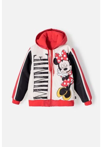 Chaqueta De Minnie Mouse Con Capucha Multicolor Para Niña 4 Disney