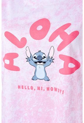 Camiseta De Stitch Regular Fit Para Mujer M