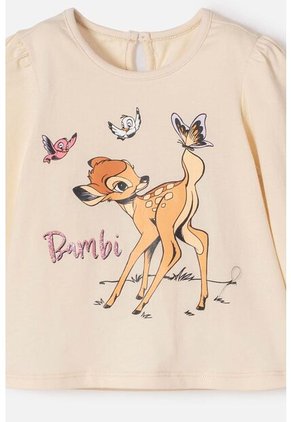 Conjunto De Bambi Pantalón Largo Almendra Para Bebé Niña 6-9