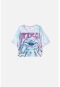 Camiseta De Stich Manga Corta Multicolor Para Niña 8 de Disney