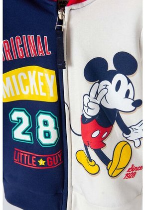 Buzo De Mickey Mouse Con Capucha Multicolor Para Niño 2T A 5T 4T