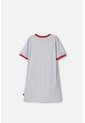Pijama De Minnie Mouse Tipo Batola Gris Para Niña 10 de Disney