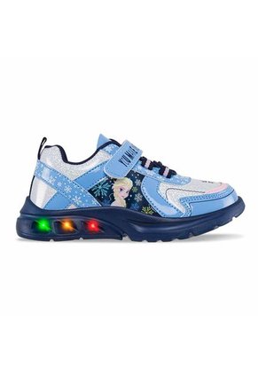 Tenis Con Luces Frozen Ice Azul Para Niña Disney
