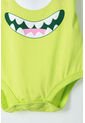 Body De Monster University De Manga Corta Verde Para Bebé Niño 18-24 de Disney