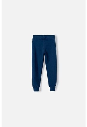 Jogger De Mickey Mouse Azul Con Estampado En Relieve Para Niño 2T A 5T 3T