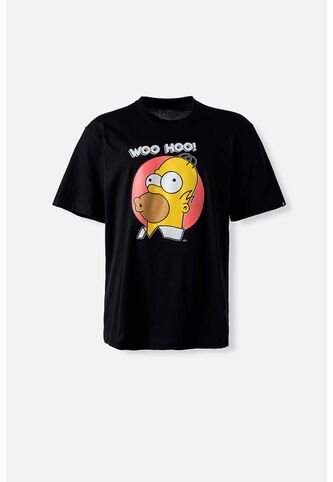 Camiseta De Simpson Regular Fit Para Hombre XL Disney