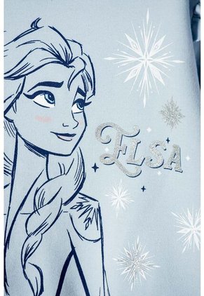 Buzo De Frozen Cerrado Azul Cielo Para Niña 4