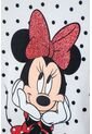 Camiseta Minnie Mouse Marfil Manga Larga Para Niña 2T A 5T 5T de Disney