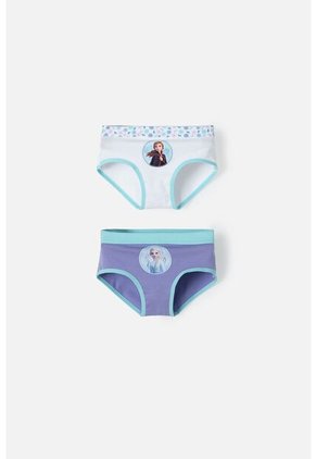Pack X2 Panties De Frozen Multicolor Para Niña 2T A 5T 2T