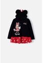 Buzo De Minnie Mouse Negro Con Bolero Para Niña 2T A 5T 3T de Disney