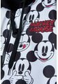 Buzo De  Mickey Mouse Con Capucha Negro, Blanco Y Rojo Para Niña 12 de Disney