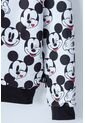 Buzo De  Mickey Mouse Con Capucha Negro, Blanco Y Rojo Para Niña 12 de Disney