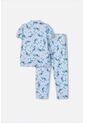 Pijama De Stitch Pantalón Largo Multicolor Para Niña 10 de Disney