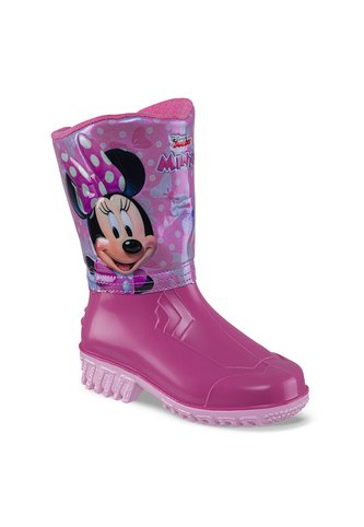 Botas Lluvia Minnie Sulaima Fucsia-Rosa Disney Para Niña Disney