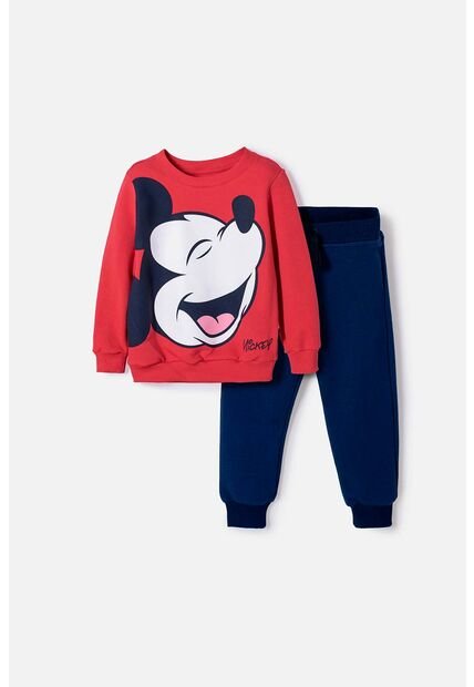 Conjunto De Mickey Mouse Con Buzo Multicolor Para Niño 2T A 6T 5T