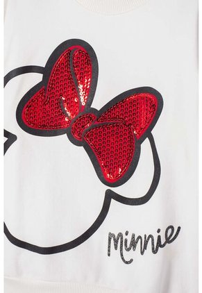 Buzo Minnie Mouse Cerrado Marrfil Para Niña 8
