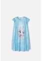Pijama De Frozen Azul Manga Sisa Con Bolero Para Niña 6 de Disney
