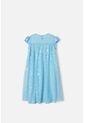Pijama De Frozen Azul Manga Sisa Con Bolero Para Niña 6 de Disney