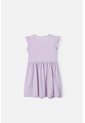 Vestido De La Sirenita Manga Corta Lila  Para Niña 6 de Disney