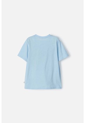 Camiseta De Stich Azul Con Brillo Para Niña 12