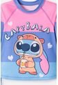 Conjunto De Baño De Stitch Manga Larga Multicolor Para Niña 8 de Disney
