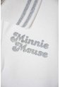 Camiseta Tipo Polo De Minnie Mouse Marfil Para Niña 2T A 5T 5T de Disney