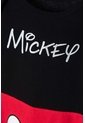 Body De Mickey Mouse Manga Corta Rojo Con Negro Para Bebé Niño 9-12 de Disney