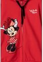 Buzo De Minnie Mouse Con Capucha Rojo Para Niña 12 de Disney