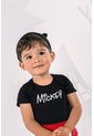 Body De Mickey Mouse Manga Corta Rojo Con Negro Para Bebé Niño 9-12 de Disney