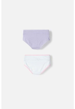 Pack X2 Panties De Stitch Rosado Y Morado Para Niña 2T A 5T 2T