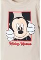 Camiseta De Mickey Mouse Manga Corta Beige Para Niño 2T A 5T 5T de Disney
