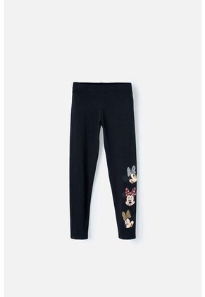 Leggins De Minnie Mouse Negro Para Niña 12