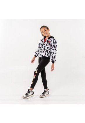 Leggins De Minnie Mouse Negro Para Niña 12