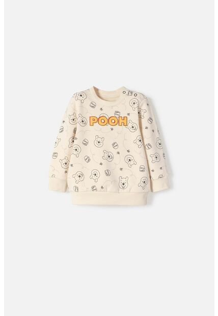 Buzo De Winnie The Pooh Cerrado Multicolor Para Bebé Niño 18-24