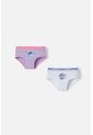 Pack X2  Panties De Stitch Lavanda Y Blanco Para Niña 6 de Disney