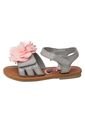 Sandalias Minnie Para Niñas Pequeñas Gris Disney 190346 de Disney